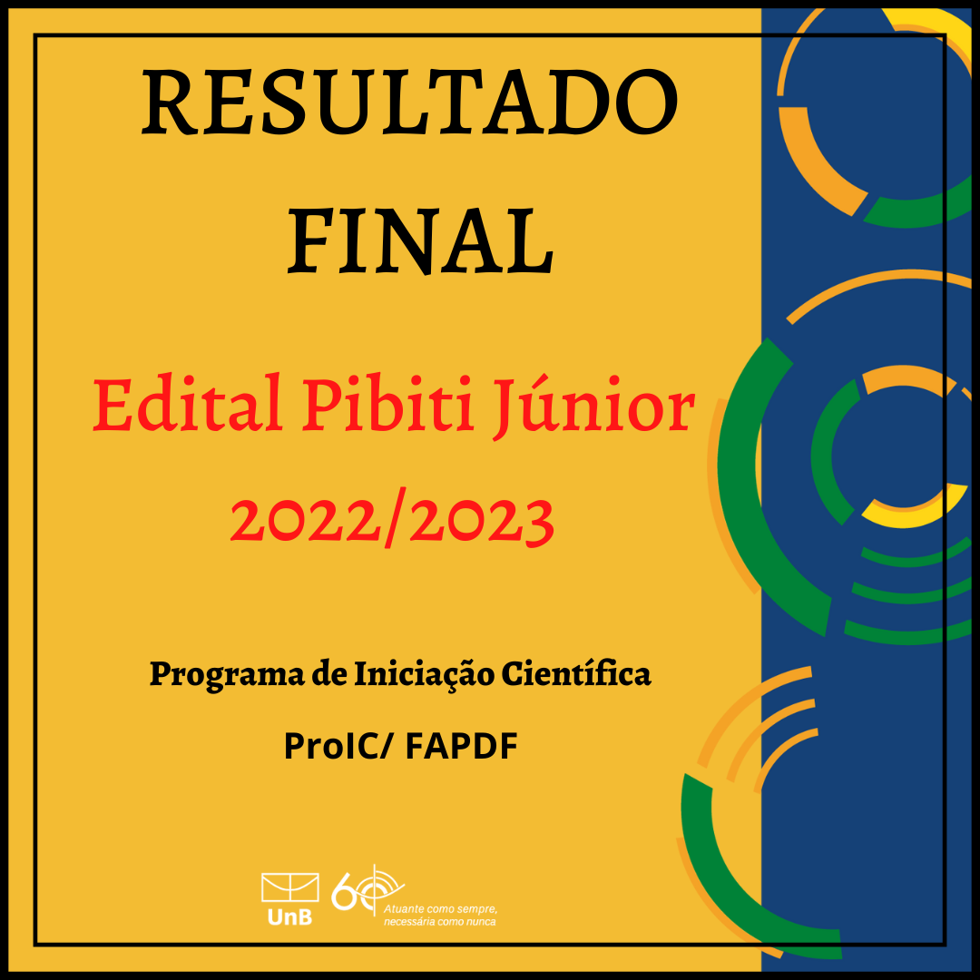 Resultado Final Pibiti Júnior